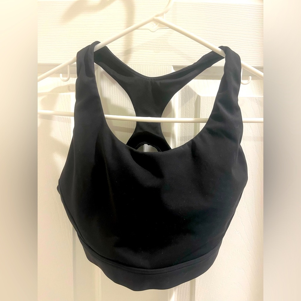 Athleta Sports Bra Size Small Perfect Condition-Black